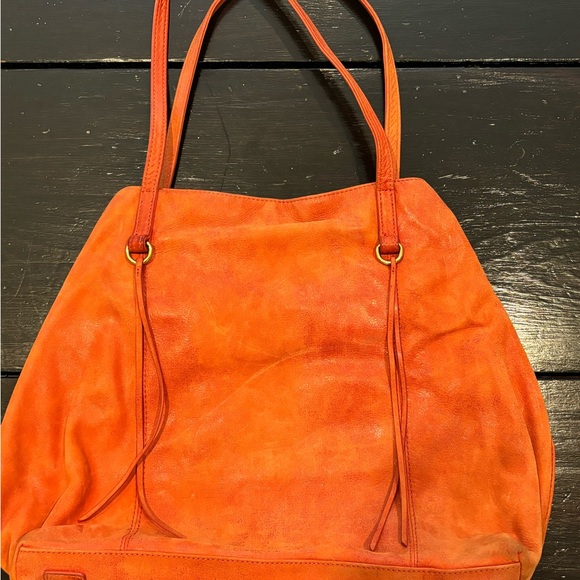 Hobo Kingston in color Lava, leather shoulder bag tote - Picture 5 of 5